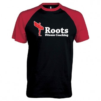Roots Fitness Coaching Baseball Teeshirt